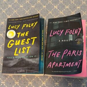 Book Set - The Guest List & The Paris Apartment by Lucy Foley